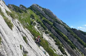 Kletterkurs Mehrseillängen Ostschweiz