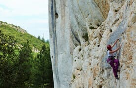 Klettern Orpierre - Provence