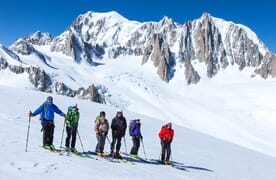 Skitouren im Mt. Blanc Massiv