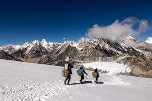 Expeditionen mit erfahrenen Bergführern