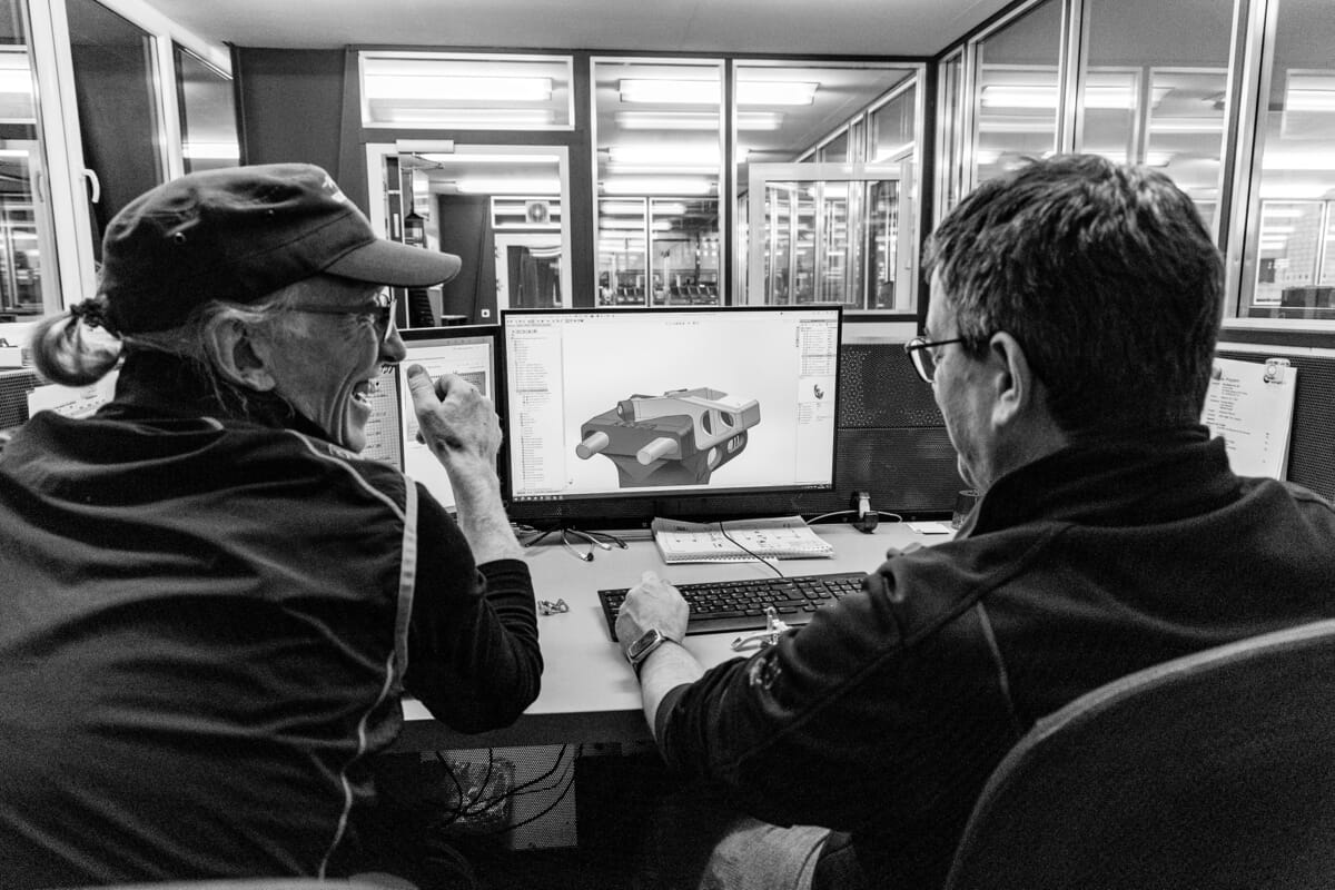 Planung und Konstruktion der Selun Skitouren-Bindung