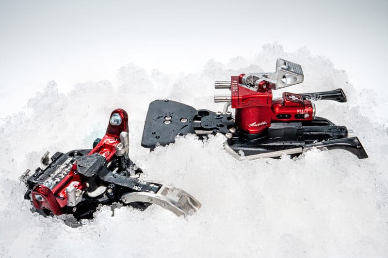 Selun Skitouren-Bindung im Schnee