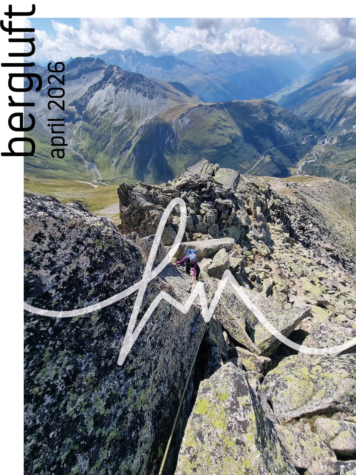 bergluft Online Magazin Titelbild | Gratklettern, Fels, Hochtouren, Bergsommer