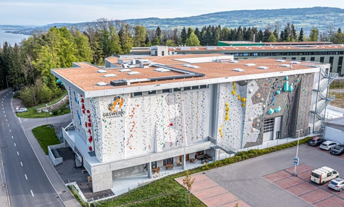 Kletterzentrum Gaswerk in Wädenswil, Indoor Kletterhalle