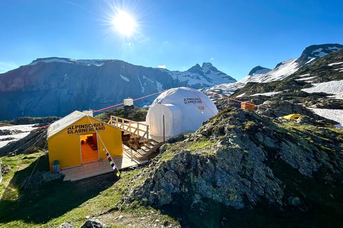 Basecamp Panixerpass 2404m