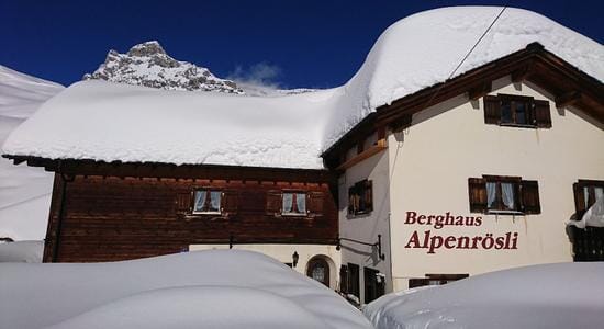 Berghaus Alpenrösli Partnun