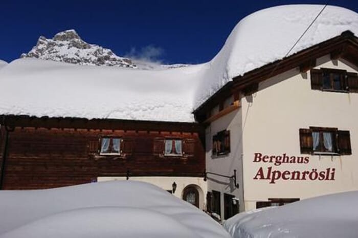 Berghaus Alpenrösli Partnun