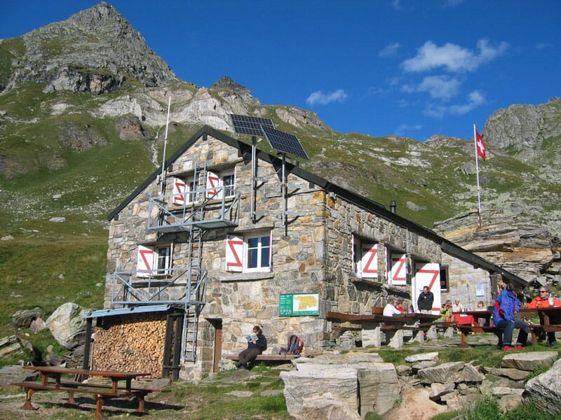 Binntalhütte SAC 2267m