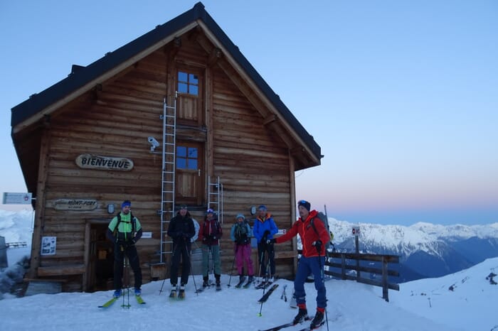 Cabane du Mont Fort CAS 2457m