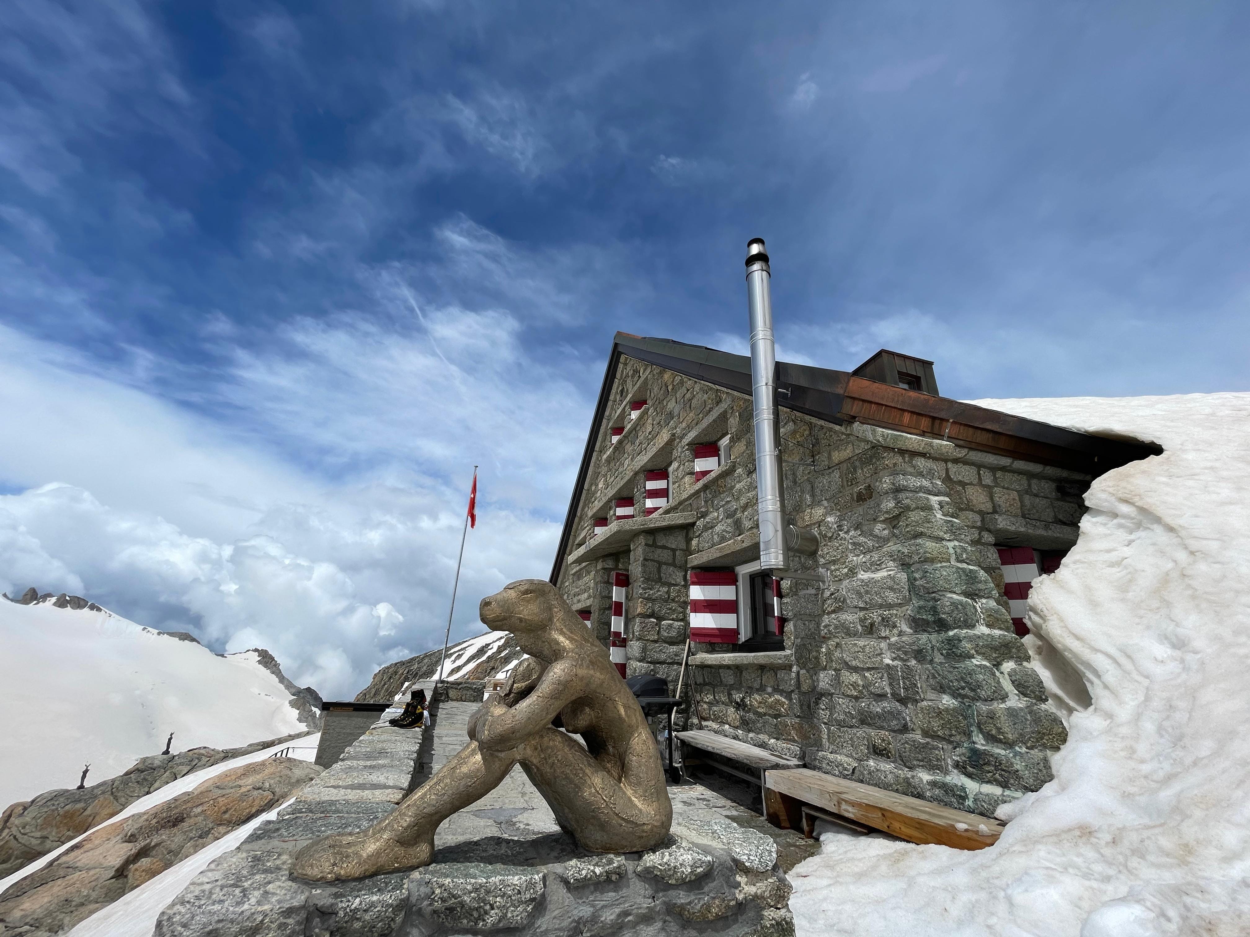 Cabane du Trient CAS 3170m
