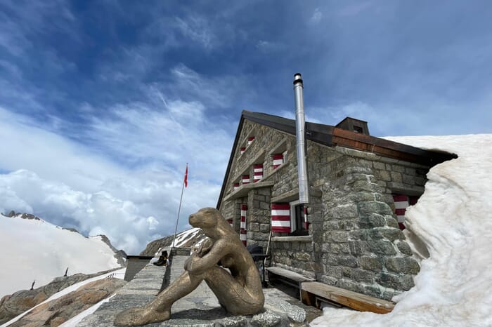 Cabane du Trient CAS 3170m