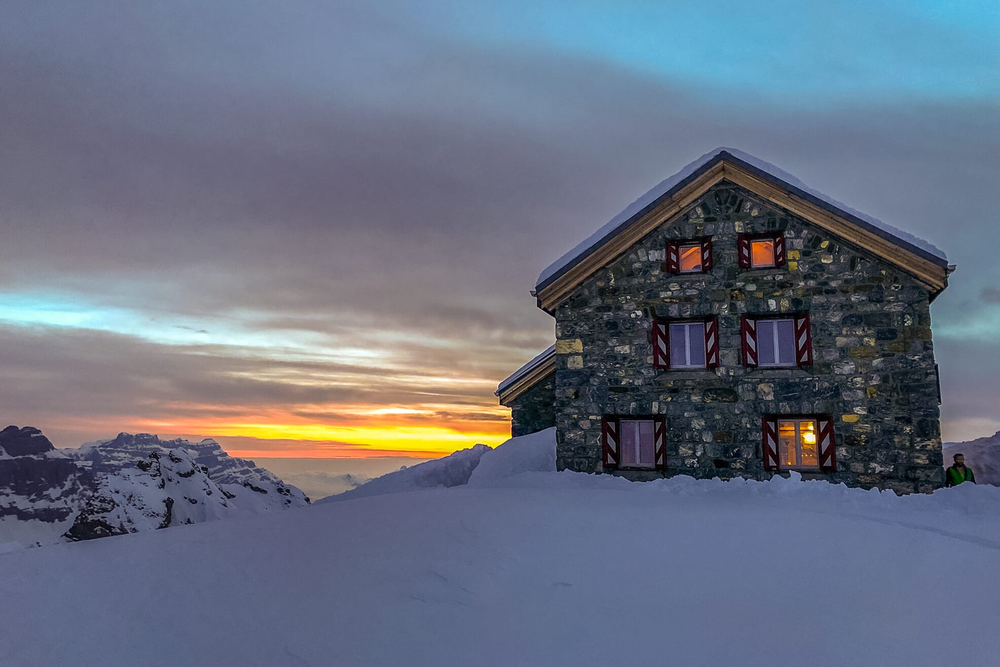 Claridenhütte SAC 2453m