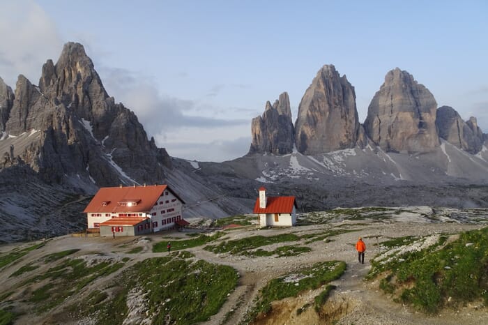 Dreizinnenhütte CAI 2438m