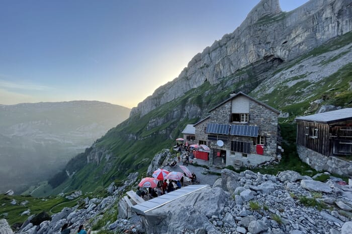 Glärnischhütte SAC 1990m