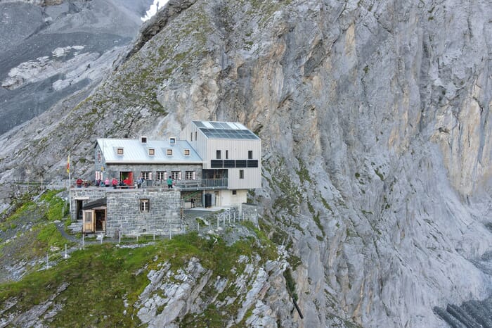 Gspaltenhornhütte SAC 2455m