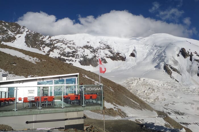 Hohsaas Berggasthaus 3140m