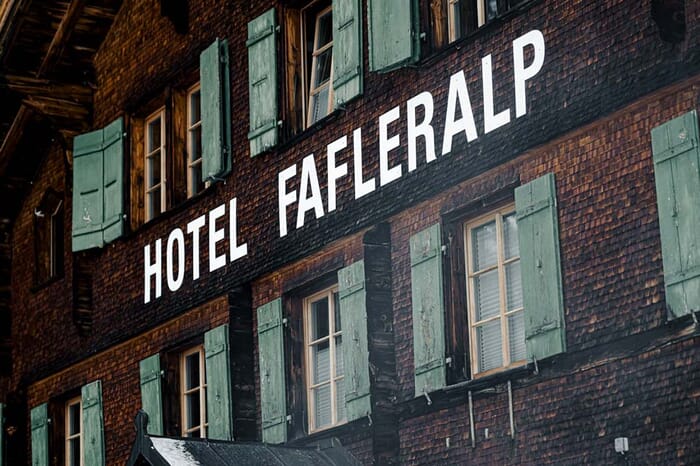 Hotel Fafleralp 1789m