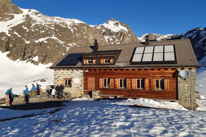 Jenatschhütte SAC 2652m