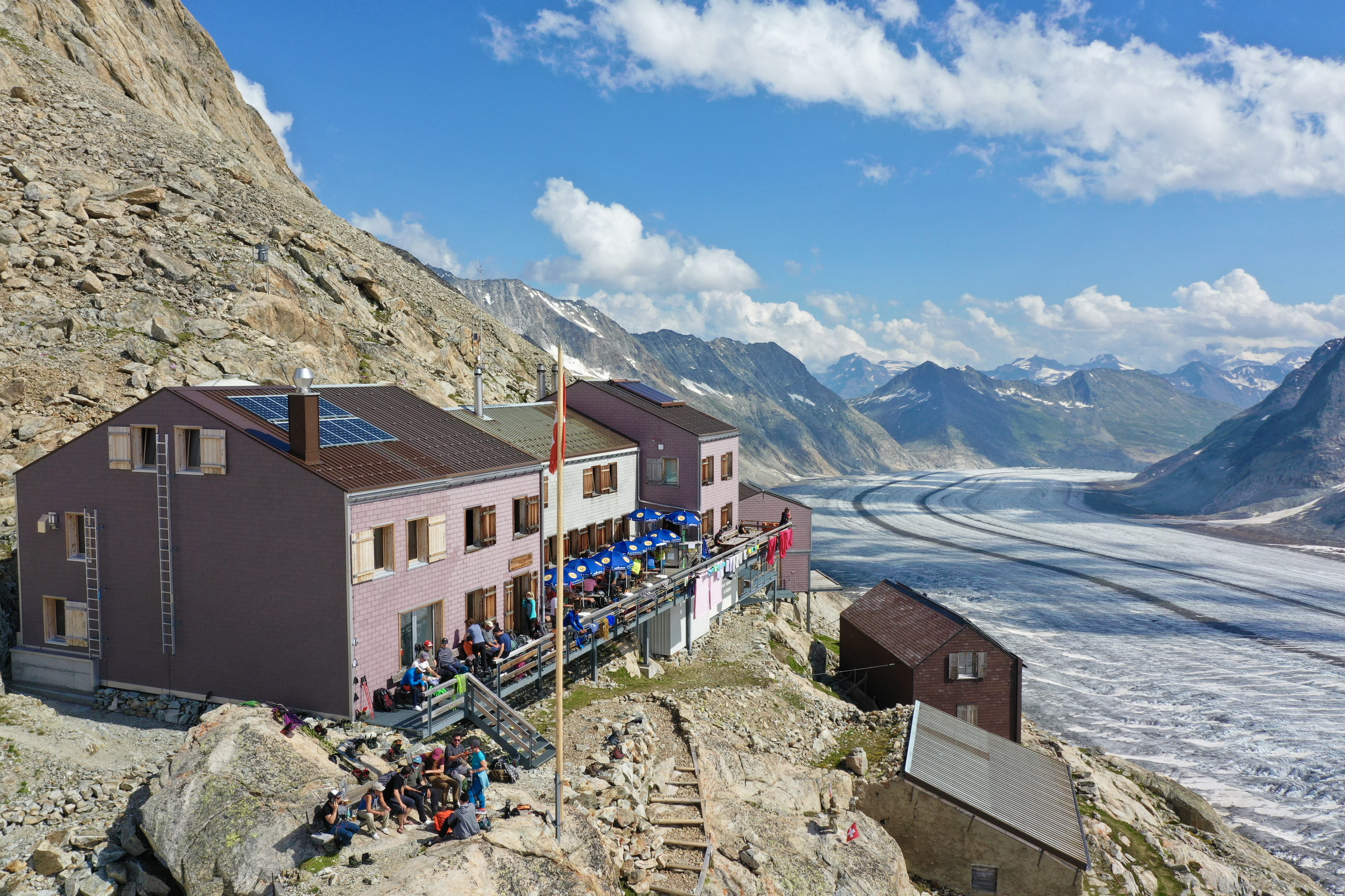 Konkordiahütte SAC 2850m