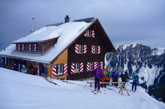 Lidernenhütte SAC 1727m