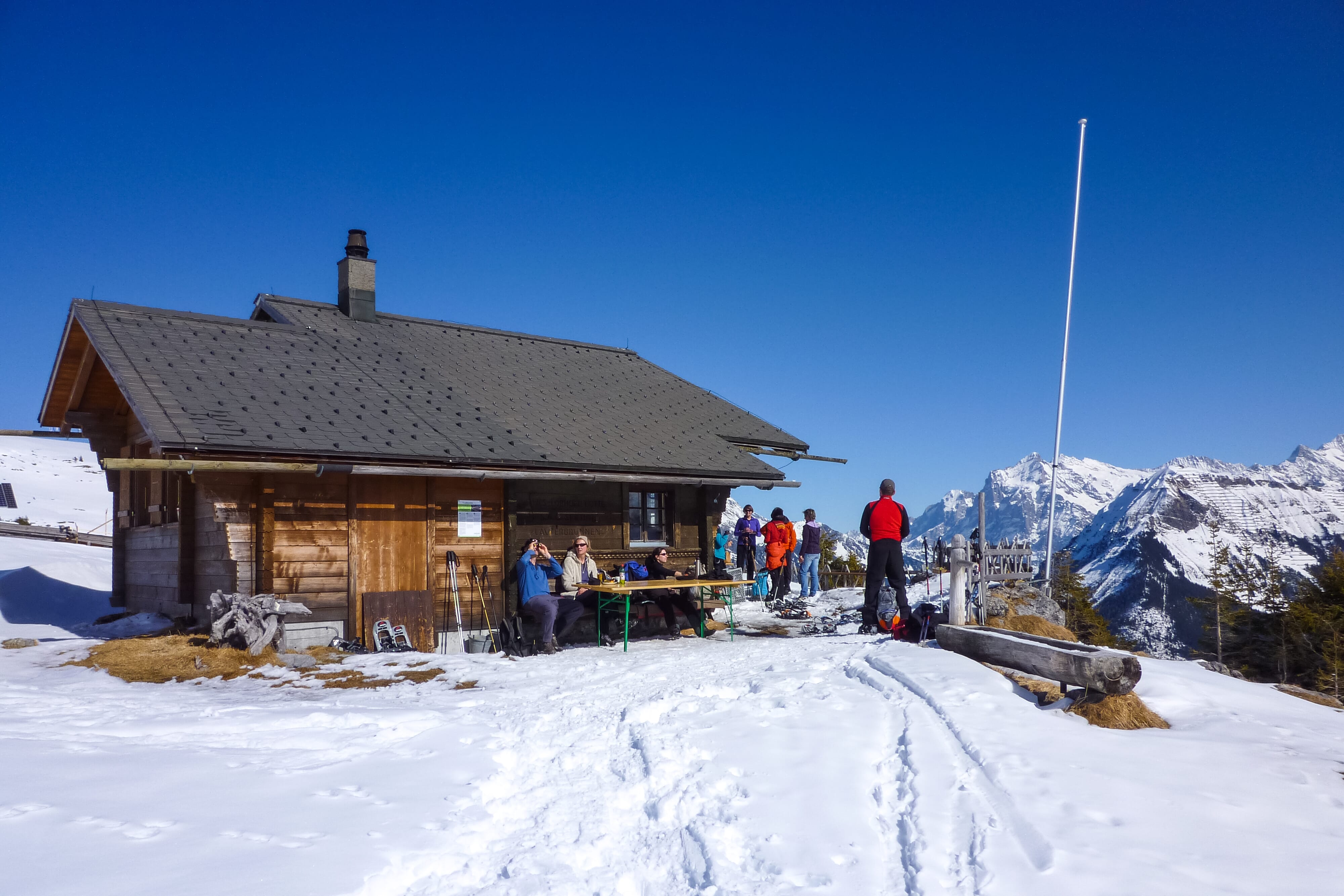Lobhornhütte SAC 1955m