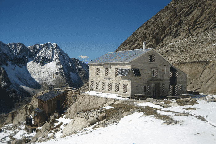 Cabane du Mountet SAC 2886 m