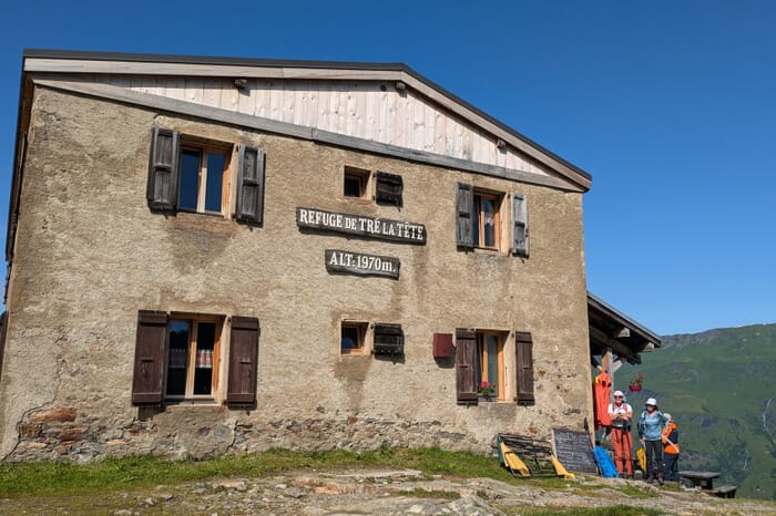Refuge de Tré-la-Tête 1970m