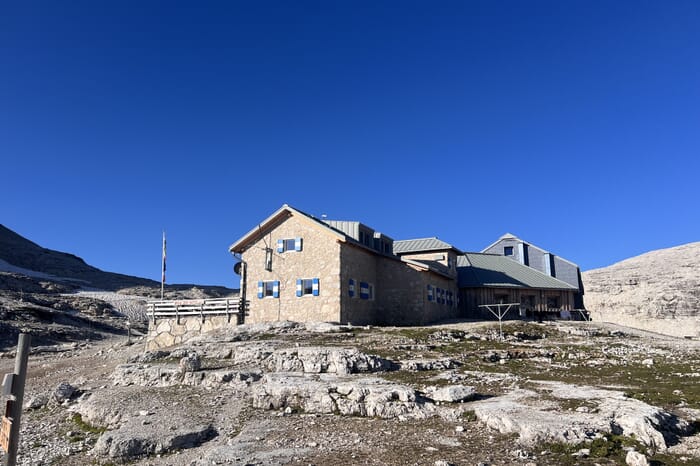 Rifugio Boe CAI 2873m