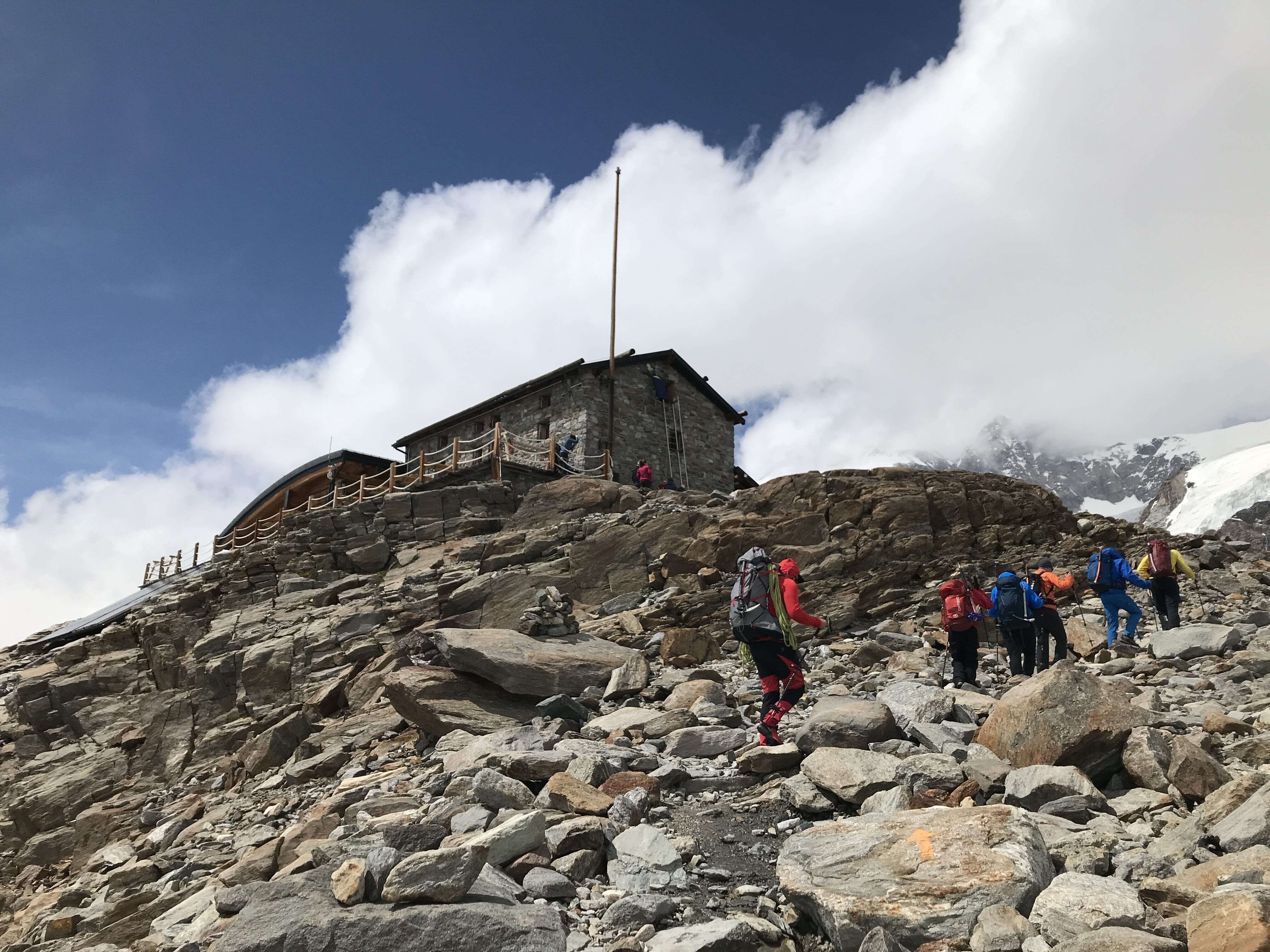 Rifugio Città di Mantova 3498m
