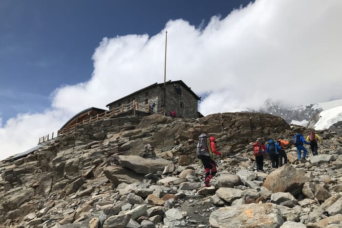 Rifugio Città di Mantova 3498m