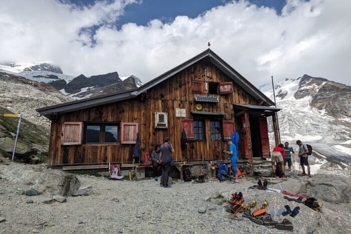 Rifugio Mezzalama CAI 3006m