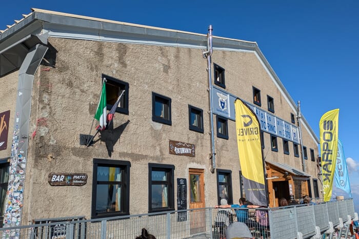 Rifugio Torino CAI 3375m