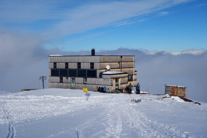 Spitzmeilenhütte SAC 2087m