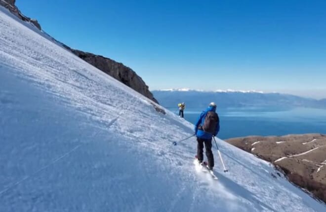 Video Skitourenreise Nordmazedonien Vorschaubild